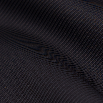 Black Ribbed 90cm